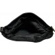 Leather handbag Vintage 5757A black