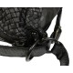 Leather handbag Vintage 5759A black