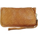 Leather handbag Vintage A093 brown