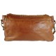 Leather handbag Vintage A269 brown