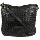 Leather handbag Vintage A281 black