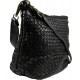 Leather handbag Vintage A281 black
