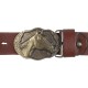 Decorative belt clip horse head
