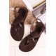 Unisex kožené barefoot sandále Peribsen