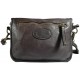 Leather handbag Vintage 9202 black