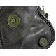 Lederhandtasche Vintage 9202 schwarz