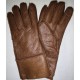 Winter women's leather gloves black 1