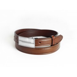 Suit belt buckle 110/30 / braun