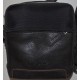 Men's leather bag black PIERRE CARDIN