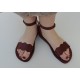 Women's leather Sandals Nefertiti