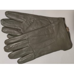 Zimné pánske kožené rukavice čierne 2