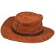 Kožený klobúk Kansas