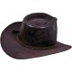 Kožený klobúk 033
