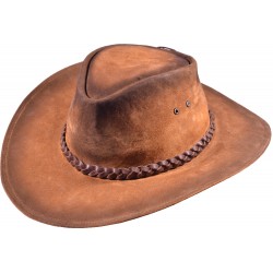 Kožený klobúk Baker