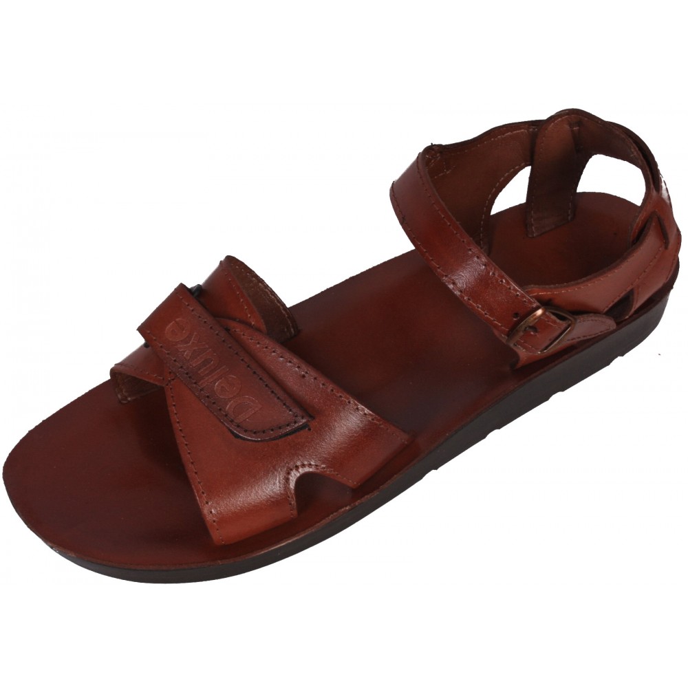 Faraon Sandals - Pánské kožené sandály Apopi, 37